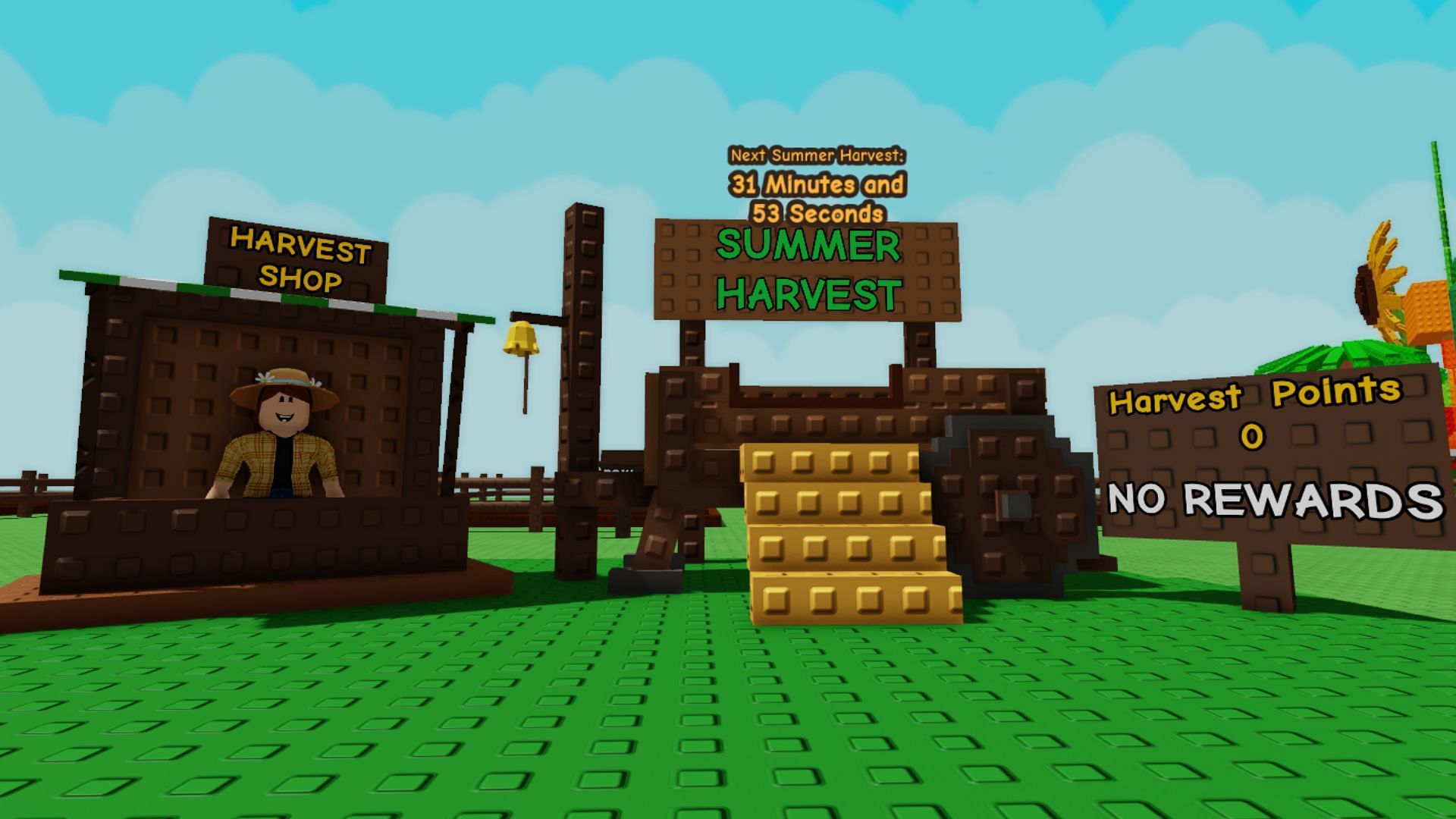 Check the Harvest Shop to get this seed (Image via Roblox)